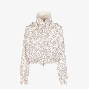 Fendi x Skims SOLD OUT CROPPED WINDBREAKER Color CONNECTICUT size L